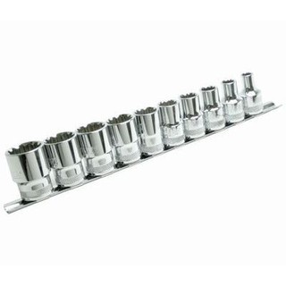 ชุดลูกบ๊อกซ์ multi spline 1/2DR 10 ชิ้น ( 1/2Dr Multi Spline Socket 10Pcs Set )