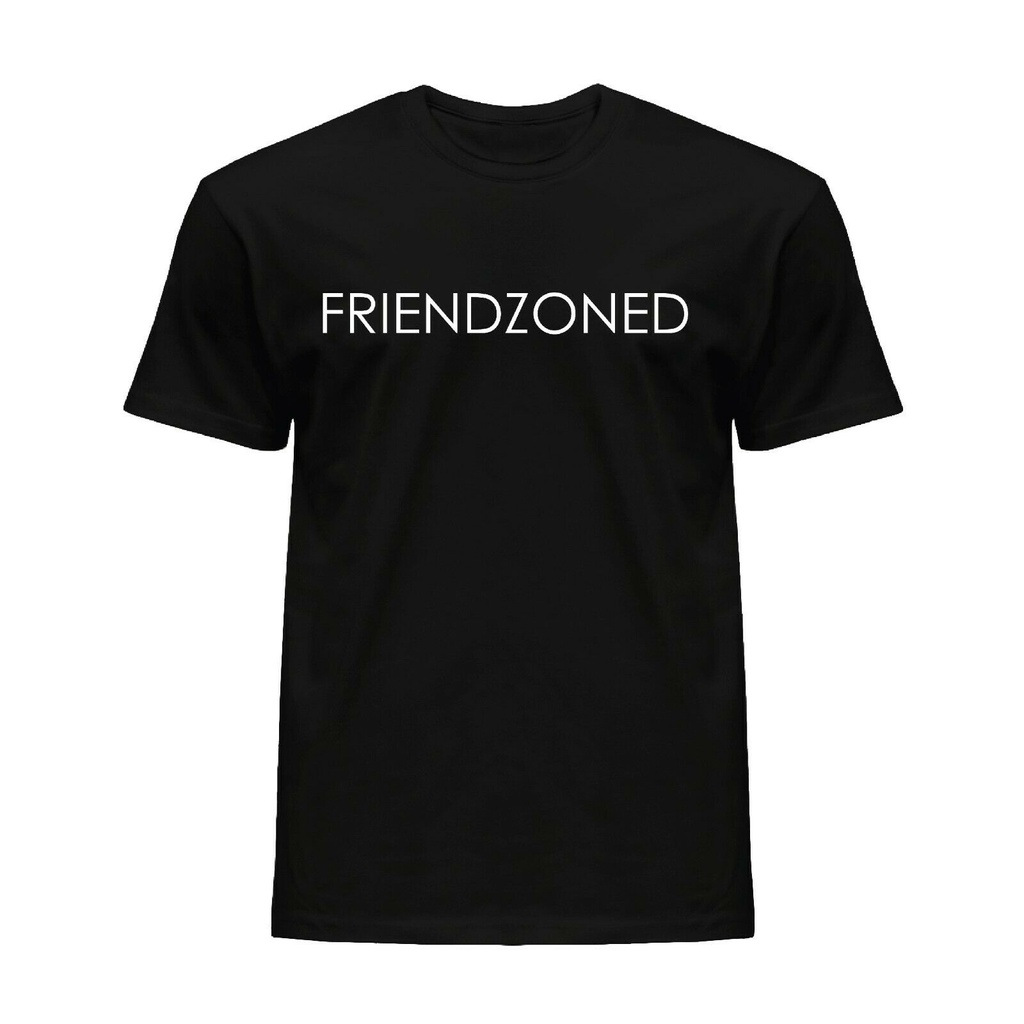 Friendzoned Mesh T-Shirt Mens Baby Shirt ผ้าฝ้าย 100%