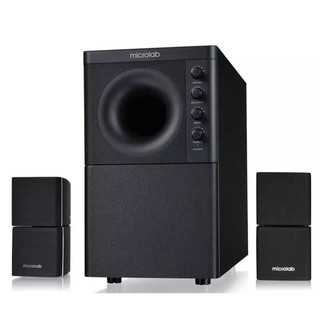 speaker (ลําโพง) microlab x2 / 2.1 (black)