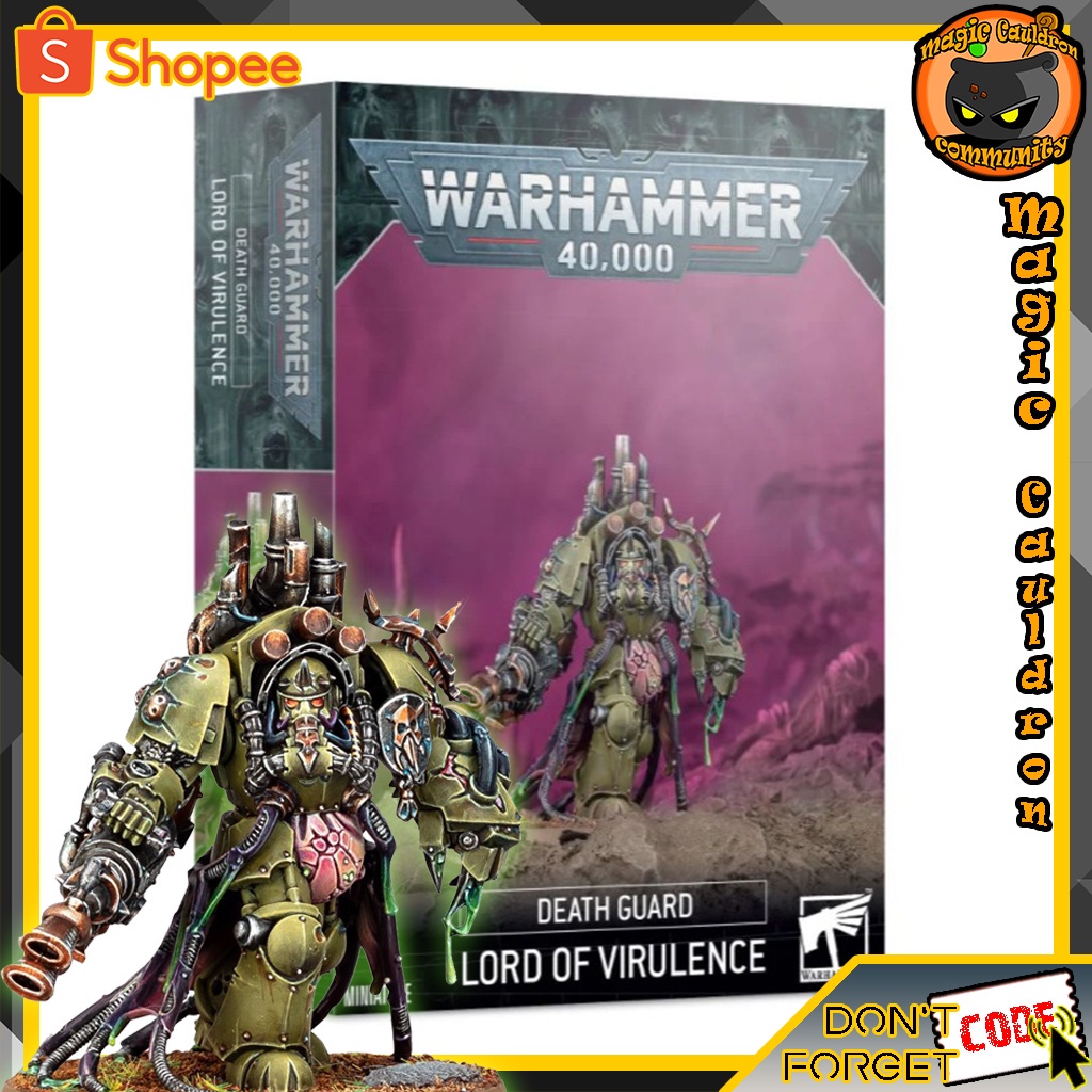 Death Guard Lord Of Virulence Warhammer 40000 ThaiPick