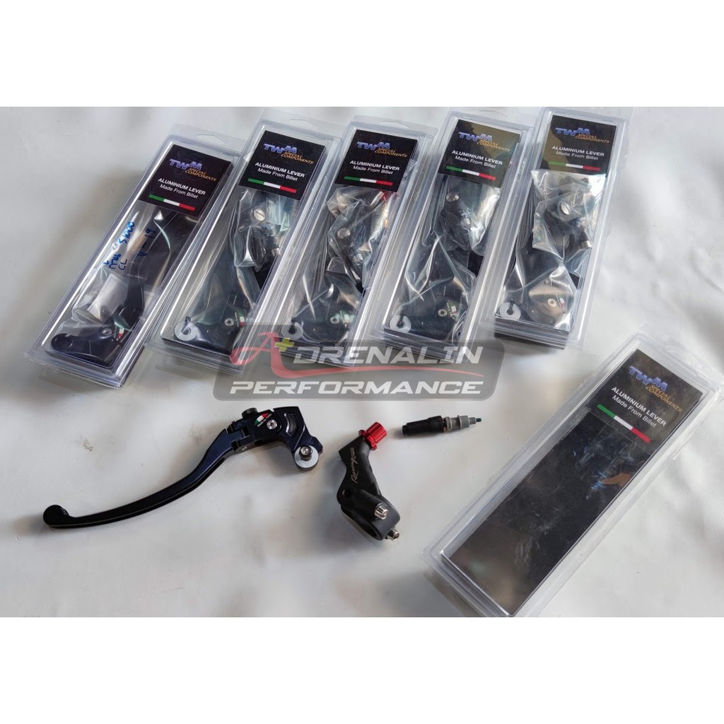 TWM มือคลัช ของแท้ พร้อมส่งทันที LCS.01 คลัทช์สาย clutch พร้อมสวิทช์ไฟ  made in Italy 100% ก้านคลัท