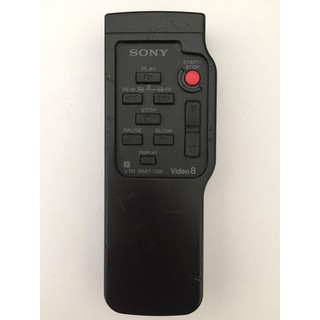 รีโมทกล้อง SONY Video 8 รุ่น VTR RMT-708 มือสอง สภาพดี !!