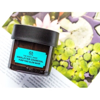 มาส์กหน้า THE BODY SHOP HIMALAYAN CHARCOAL PURIFYING GLOW MASK 75ml.