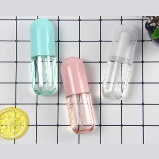 40/60ml Portable Water Transparent Empty Spray Bottles/Plastic Bathroom Push Lotion Bottle/Travel Tools Cosmetic Remover Refillable Bottling Container