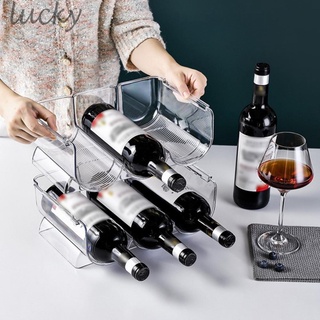 Stackable Fridge Organiser Wine Beer Stacking Bottle Rack Kitchen Can Holder