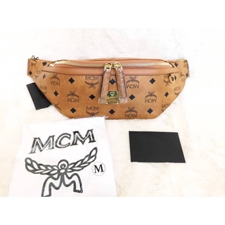 สด-ผ่อน📌แท้💯คาดอก Mcm Medium Fursten Belt Bag in Visetos