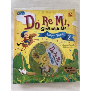 ร้องเพลง Do re mi sing with me happy time 2 หนังสือร้องเพลงเด็ก