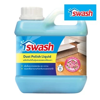 SWASH Dust Polish Liquid 1000 ml. สวอช น้ำยาเก็บฝุ่นละอองและเคลือบเงา 1 ลิตร น้ำยาดันฝุ่น