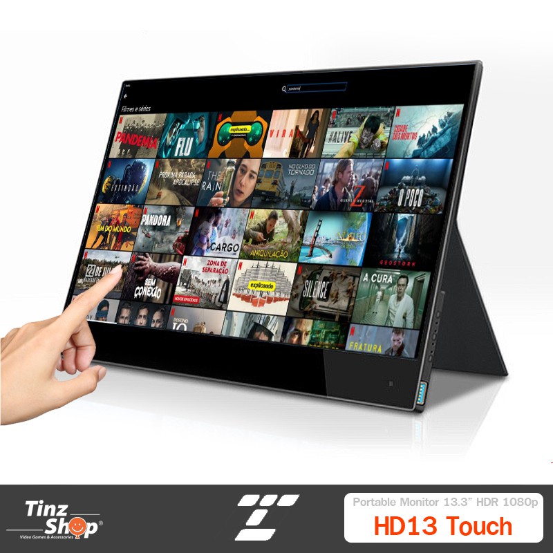 Zint HD13 Touch NB Portable Touch Screen Monitor HDMI, Type-C จอพกพา 13.3 นิ้ว จอสัมผัส by Tinzshop G5Si QM7l