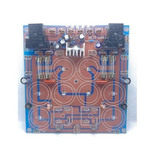 ปริ้นใส่Capacitor 8ลูก Diode2ตัว มีป้องกันลำโพงในตัว 