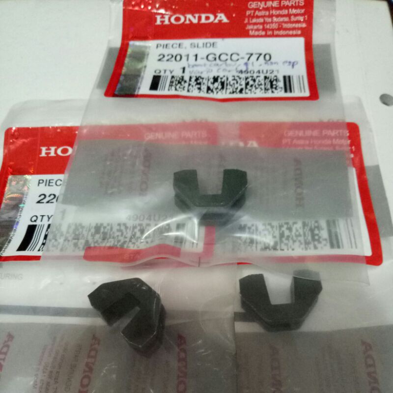 สไลด์ชิ้น (ชุด) Beat Carbu, Beat Injek, vario 110 Carbu SCoopy Beat ECO 22011 GCC 770 ori HondaAHM
