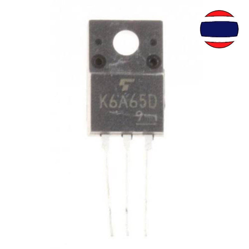 1pcs มอสเฟต TK6A65D TO-220F K6A65D TK6A65 TK6A60D K6A60D TK8A60DA K8A60DA TK8A50D K8A50D TK20A60U K2