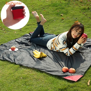 [BaiPester] Mini Portable Lightweight Picnic Mat Pocket Blanket Waterproof Durable Blanket