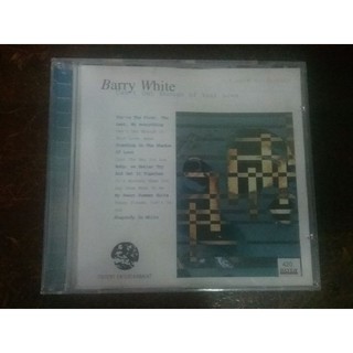 แผ่นCD BARRY WHITE CANT GET ENOUGH  OF YOUR LOVE