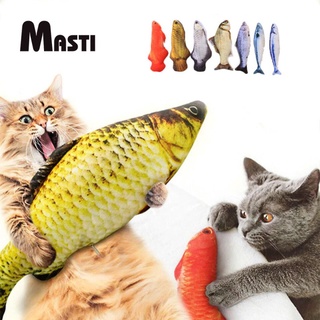 MASTI LI0156 หญ้าชนิดหนึ่งแมวของเล่นปลาจำลองแมววังฟาร์ม Mutianli แซวแมวติดด้วยตนเองเฮ้ต่อต้านสิ่งประดิษฐ์ที่น่าเบื่อ