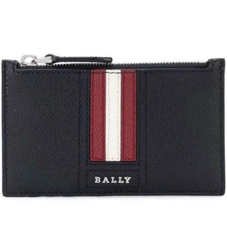 Bally กระเป๋าสตางค์ สีดำ อุปกรณ์ครบ แค่ลองใส่ แท้