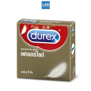 Durex Fetherlite - ดูเร็กซ์ เฟเธอร์ไลท์ ถุงยางอนามัยรุ่นบาง