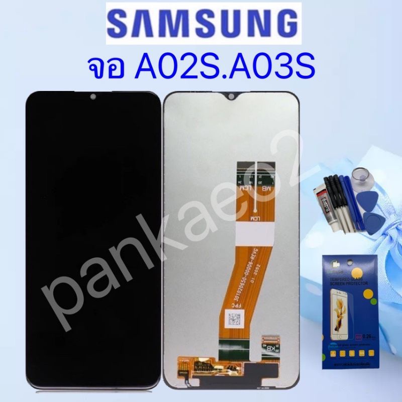 หน้าจอ LCD Display จอ + ทัช Samsung A02S.A03Sงานแท้ อะไหล่มือถือ  👉🏻 แถม ฟิล์มกระจก+ชุดไขควง+กา