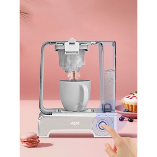 เครื่องชงกาแฟอัตโนมัติ เครื่องทำกาแฟ ACA Coffee Maker Home Full Automatic Mini Drip Coffee Maker Italian Mini