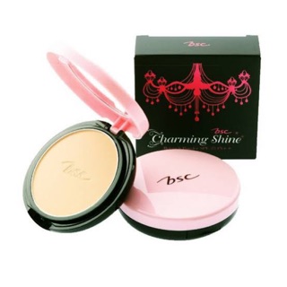 BSC CHARMING SHINE RETOUCH POWDER SPF25 PA++ สี C1 ผิวขาว