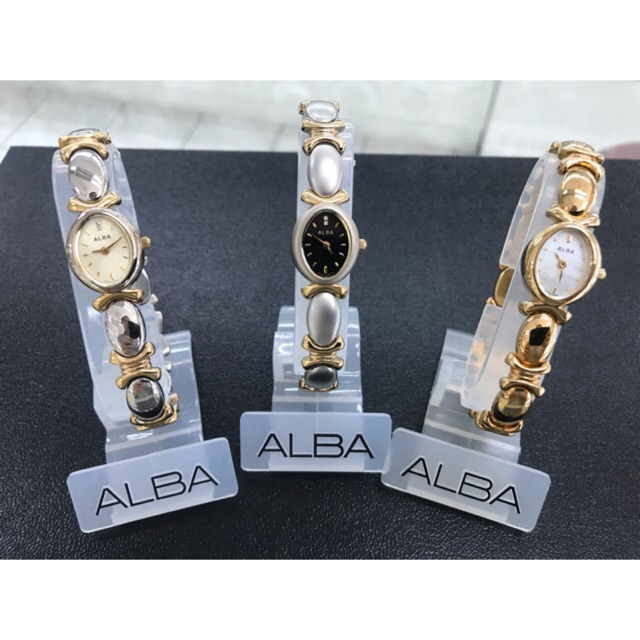 นาฬิกาข้อมือผู้หญิง ALBA ของใหม่ ของแท้ 💯% รุ่น V810-X057