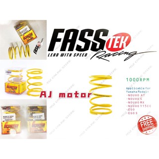 Ego NOUVO FASSTEK CVT SPRING 1000RPM YAMAHA EGOS NOUVOS PULLEY PULLY EGOS NOUVOS UMA IKK ESPADA SCK คลัตช์ ลูกกลิ้งอัตโนมัติ