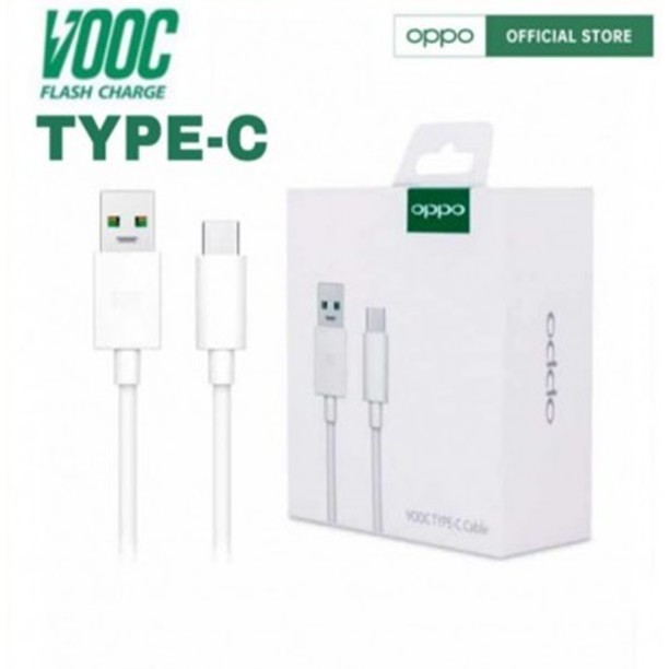 สายชาร์จแท้ 100% OPPO RENO FIND X A5 2020  A9 2020 SUPER VOOC 5A USB TYPE-C ชาร์จไว 5A เเท้จาก OPPO
