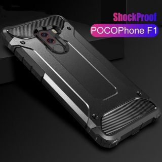 Xiaomi Pocophone F1 Hybrid Armor Bumper 2in1 Protection Case พร้อมส่ง