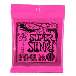 สายกีต้าร์ไฟฟ้า Ernie Ball Super Slinky Nickel Wound