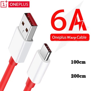 สายชาร์จอะแดปเตอร์ Oneplus 8 8pro 7T 7 Pro 6T 6 5T 5 100 ซม. 200 ซม. 6A สําหรับ One Plus 1+