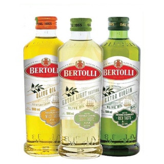 BERTOLLI(เบอร์ทอลลี่) 3สูตร Classico/Extra Light/Extra Virgin ขนาด250และ500 ML