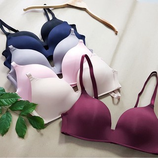 สินค้าพร้อมส่งจากไทย💥Angle Bra 💥 (N058) บราไร้โครงเพื่อ สุขภาพ บราไม่มีโครง บราสวย