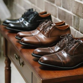 [M02] Shoesshi รองเท้าหนัง Oxford รองเท้าผู้ชาย รองเท้าหนังแท้ CapToe Oxford ทรงคลาสสิค