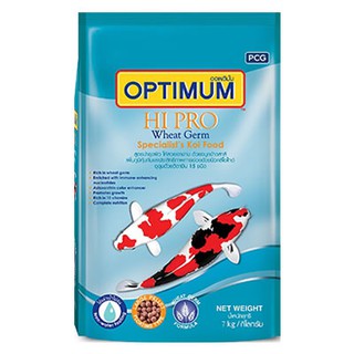 อาหารปลา Optimum สูตรบำรุงผิว Wheatgerm 1.5 กก