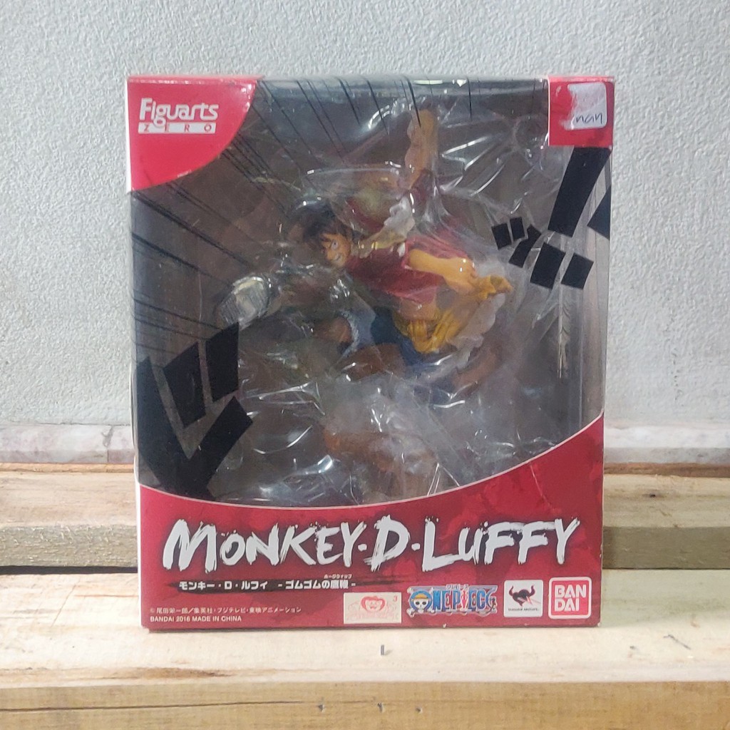 โมเดลวันพีช ONEPIECE FIGURE Figuarts Zero -Bandai  Monket.D.Luufy  ]ลูฟี่ของเเท้จากญี่ปุ่น