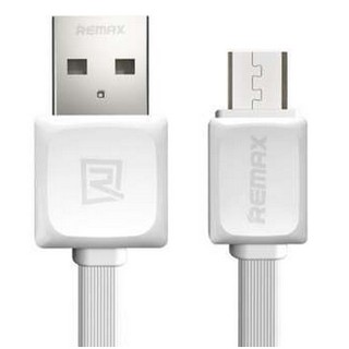 Remax 1M Quick Charge and Data Cable Micro USB for Samsung/Android รุ่น RC-008m (สีขาว)