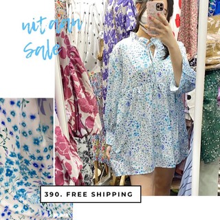 🦋Flower dress🦋พร้อมส่ง