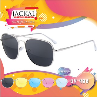 JACKAL SUNGLASSES แว่นตากันแดดรุ่น JSL034 UV400 กันแสงแดด UVA/UVB ฟรีอุปกรณ์