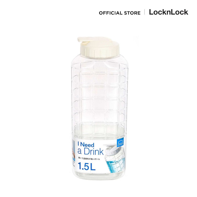 LocknLock ขวดน้ำลายตารางคลาสสิค Chess Bottle 1.5 L. รุ่น HAP812