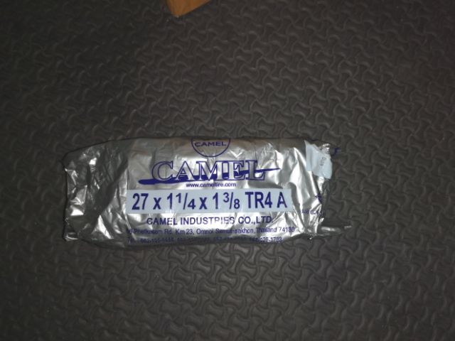 ยางใน สำหรับจักรยาน 27*1 1/4 และ 1 3/8 (เบอร์เดียวกัน)