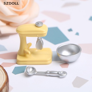 [cxSZDOLL]  Doll House Simulation Mini Mixer Miniature Toy Model kitchen Decoration  DOM