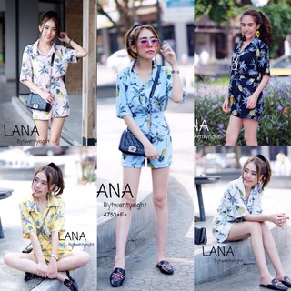 4753 เสื้อฮาวาย+กางเกงสั้น