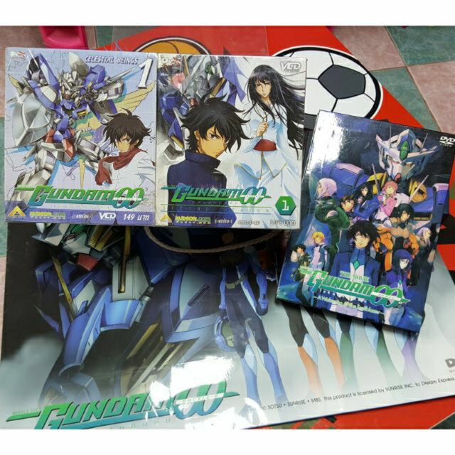 VCD GUNDAM OO&DVD THE MOVIE ครบชุด