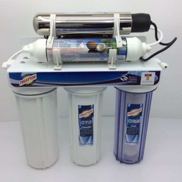 เครื่องกรองน้ำ Treatton UV 5 ขั้นตอน ระบบ Ultraviolet &amp; Ceramic