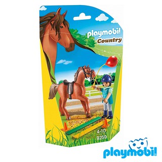 Playmobil 9259  Country Horse Therapist แอ็คชั่นฟิกเกอร์  คันทรี สัตวแพทย์ และม้า