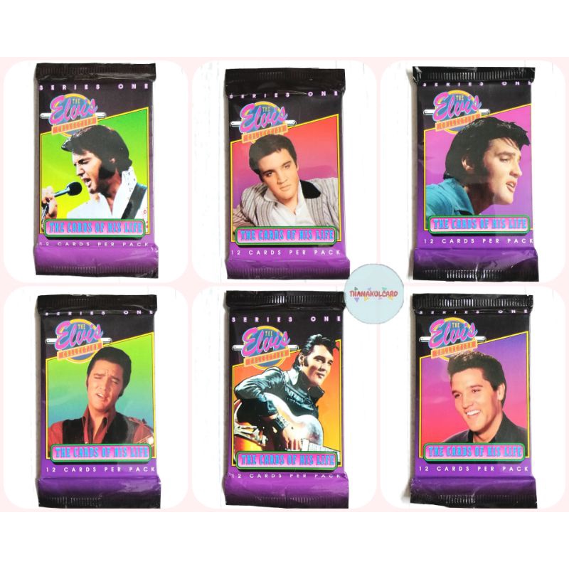 (Sealed Pack) ซองสุ่มการ์ดนักร้องในตำนาน เอลวิส เพรสลีย์ (THE ELVIS COLLECTION CARD : SERIE ONE & TWO)