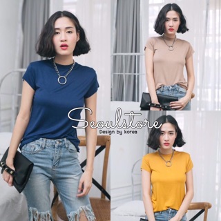 เสื้อยืด ซิปหลัง