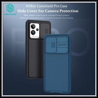 Nillkin เคสโทรศัพท์มือถือ TPU PC กันกระแทก ป้องกันเลนส์กล้อง สีดํา สําหรับ Realme GT 2 Pro 5G Camshield Pro GT 2 Pro