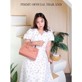 กระเป๋าแบรนด์ Pimmy (พิมมี่)#PP1510 สไตล์ Modern Luxury หนัง PU PREMIUM