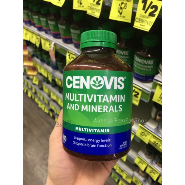 Cenovis® Multivitamin and Minerals(200 Tablets) วิตามินรวมและแร่ธาตุแบบเม็ด (สินค้าพร้อมส่ง!!! Lot E